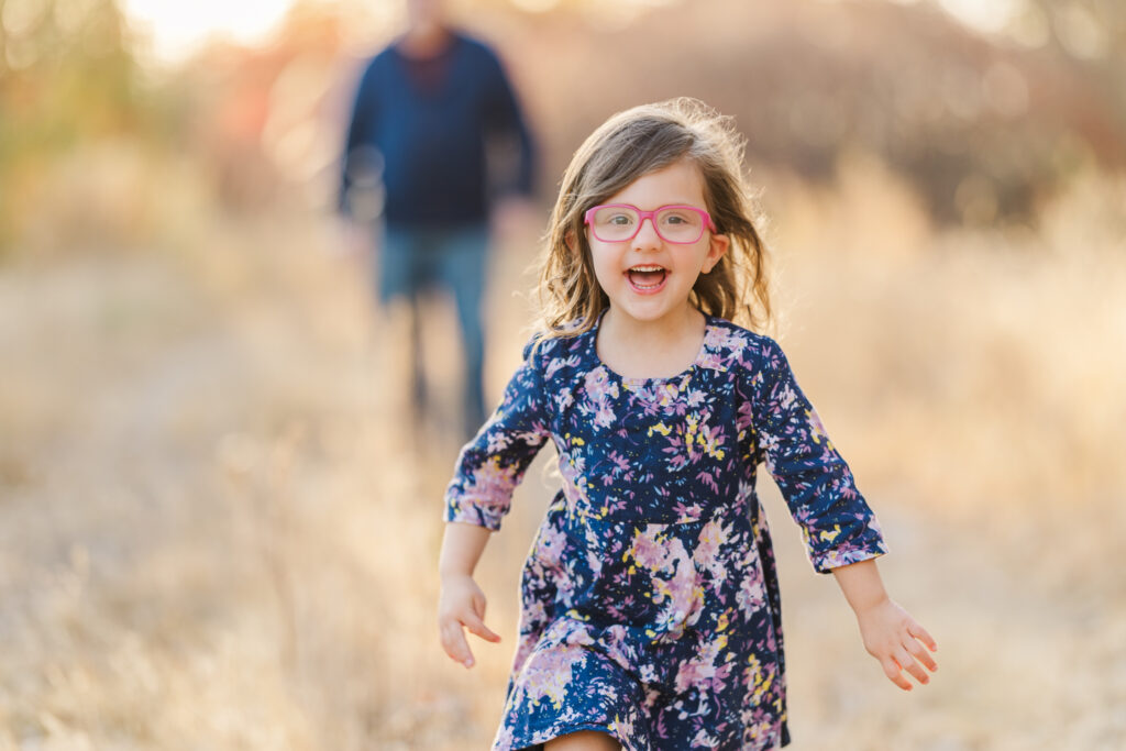 Extended family photo session at golden hour with Claire Katan Creative in Omaha.