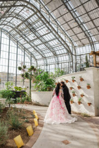Jay and Evie's Fall Courthouse Wedding Elopement at the Council Bluffs Courthouse with wedding portraits at Omaha's Lauritzen Gardens and Chalco Hills Recreation Area, photographed by Claire Katan Creative.