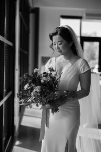 Michelle and Devin's Luxury Wedding at the Omaha Henry Doorly Zoo's Harper Event Center photographed by Claire Katan Creative