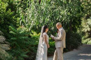 Michelle and Devin's Luxury Wedding at the Omaha Henry Doorly Zoo's Harper Event Center photographed by Claire Katan Creative