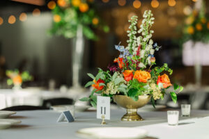 Michelle and Devin's Luxury Wedding at the Omaha Henry Doorly Zoo's Harper Event Center photographed by Claire Katan Creative