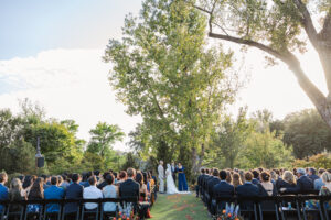 Michelle and Devin's Luxury Wedding at the Omaha Henry Doorly Zoo's Harper Event Center photographed by Claire Katan Creative