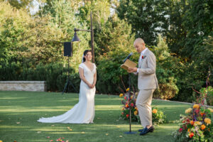 Michelle and Devin's Luxury Wedding at the Omaha Henry Doorly Zoo's Harper Event Center photographed by Claire Katan Creative