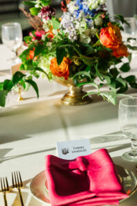 Michelle and Devin's Luxury Wedding at the Omaha Henry Doorly Zoo's Harper Event Center photographed by Claire Katan Creative