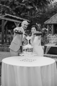 Michelle and Devin's Luxury Wedding at the Omaha Henry Doorly Zoo's Harper Event Center photographed by Claire Katan Creative