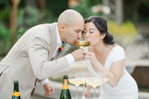 Michelle and Devin's Luxury Wedding at the Omaha Henry Doorly Zoo's Harper Event Center photographed by Claire Katan Creative