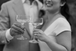 Michelle and Devin's Luxury Wedding at the Omaha Henry Doorly Zoo's Harper Event Center photographed by Claire Katan Creative