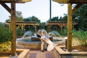 Michelle and Devin's Luxury Wedding at the Omaha Henry Doorly Zoo's Harper Event Center photographed by Claire Katan Creative