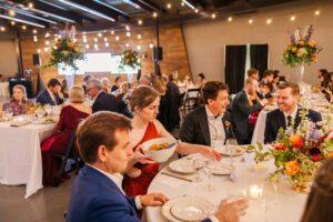 Michelle and Devin's Luxury Wedding at the Omaha Henry Doorly Zoo's Harper Event Center photographed by Claire Katan Creative