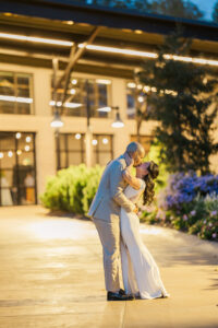 Michelle and Devin's Luxury Wedding at the Omaha Henry Doorly Zoo's Harper Event Center photographed by Claire Katan Creative