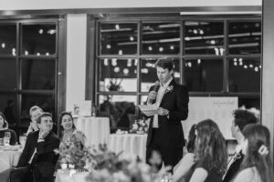 Michelle and Devin's Luxury Wedding at the Omaha Henry Doorly Zoo's Harper Event Center photographed by Claire Katan Creative