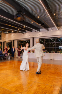 Michelle and Devin's Luxury Wedding at the Omaha Henry Doorly Zoo's Harper Event Center photographed by Claire Katan Creative
