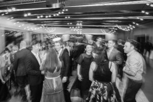 Michelle and Devin's Luxury Wedding at the Omaha Henry Doorly Zoo's Harper Event Center photographed by Claire Katan Creative