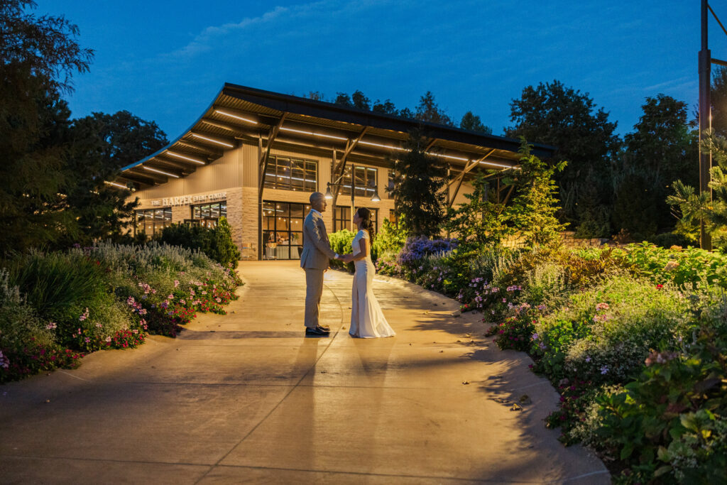 A wedding at the Omaha Zoo in Nebraska